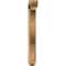 Ekena Millwork Funston Arts and Crafts Smooth Bracket w/ Offset Brace, Western Red Cedar, 5 1/2"W x 32"D x 44"H BKT0604X32X44FST03SWR - alternate 2